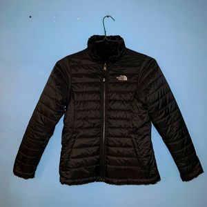North Face Reversible Coat/Puffer Size Small in Black